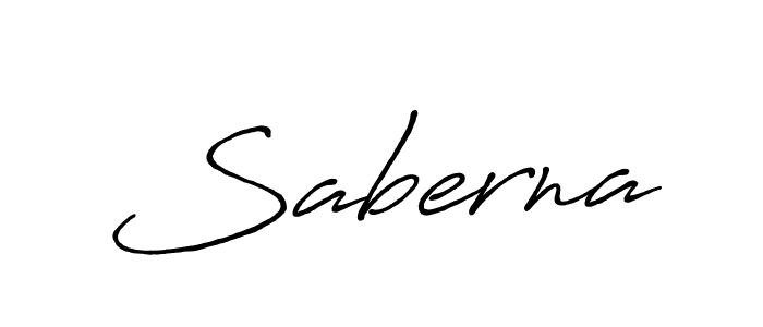 It looks lik you need a new signature style for name Saberna. Design unique handwritten (Antro_Vectra_Bolder) signature with our free signature maker in just a few clicks. Saberna signature style 7 images and pictures png