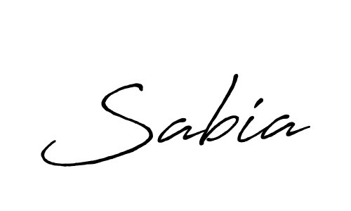 Sabia stylish signature style. Best Handwritten Sign (Antro_Vectra_Bolder) for my name. Handwritten Signature Collection Ideas for my name Sabia. Sabia signature style 7 images and pictures png