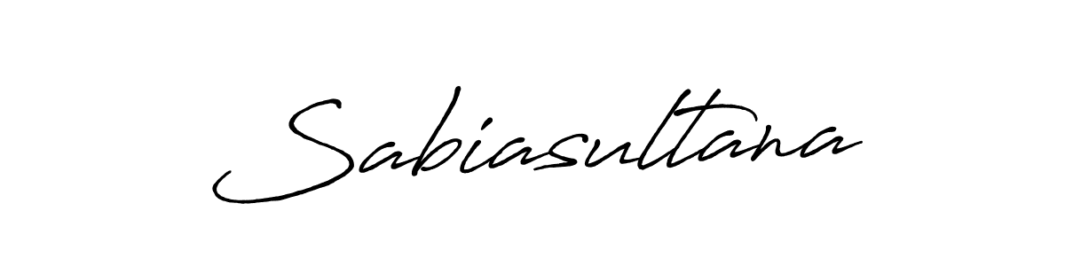 Make a beautiful signature design for name Sabiasultana. With this signature (Antro_Vectra_Bolder) style, you can create a handwritten signature for free. Sabiasultana signature style 7 images and pictures png