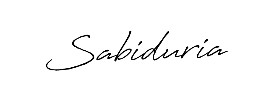 if you are searching for the best signature style for your name Sabiduria. so please give up your signature search. here we have designed multiple signature styles  using Antro_Vectra_Bolder. Sabiduria signature style 7 images and pictures png