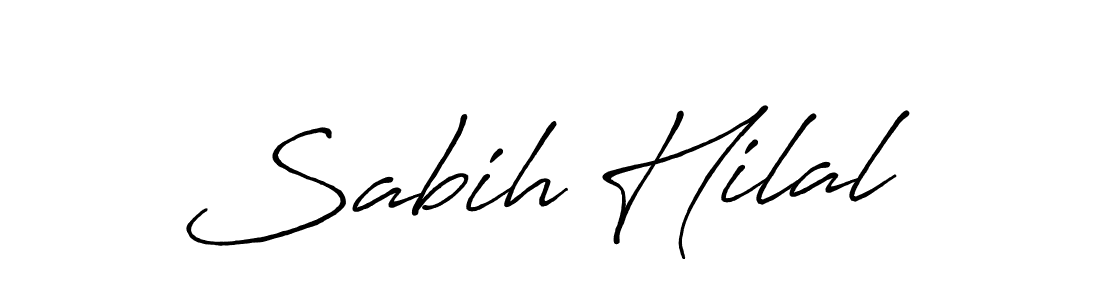 Similarly Antro_Vectra_Bolder is the best handwritten signature design. Signature creator online .You can use it as an online autograph creator for name Sabih Hilal. Sabih Hilal signature style 7 images and pictures png