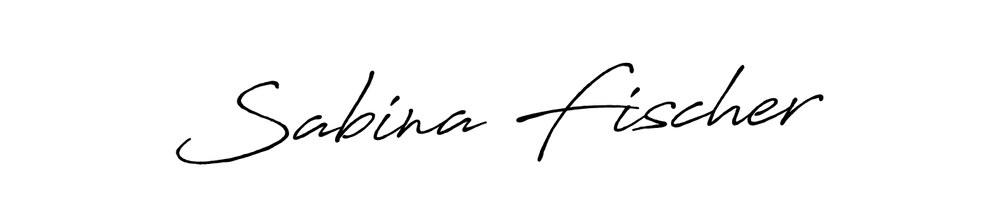 How to make Sabina Fischer signature? Antro_Vectra_Bolder is a professional autograph style. Create handwritten signature for Sabina Fischer name. Sabina Fischer signature style 7 images and pictures png