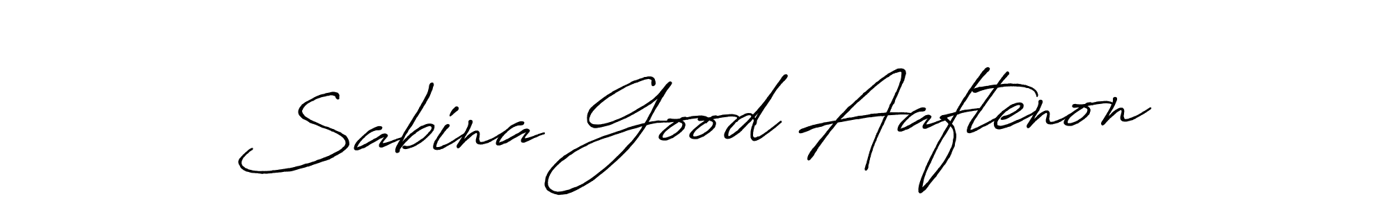 The best way (Antro_Vectra_Bolder) to make a short signature is to pick only two or three words in your name. The name Sabina Good Aaftenon include a total of six letters. For converting this name. Sabina Good Aaftenon signature style 7 images and pictures png