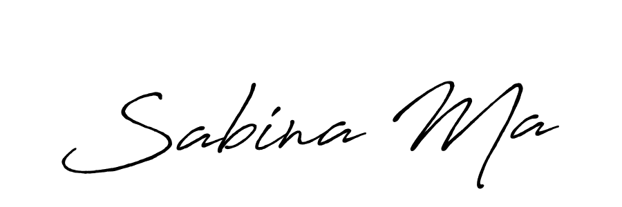 Antro_Vectra_Bolder is a professional signature style that is perfect for those who want to add a touch of class to their signature. It is also a great choice for those who want to make their signature more unique. Get Sabina Ma name to fancy signature for free. Sabina Ma signature style 7 images and pictures png