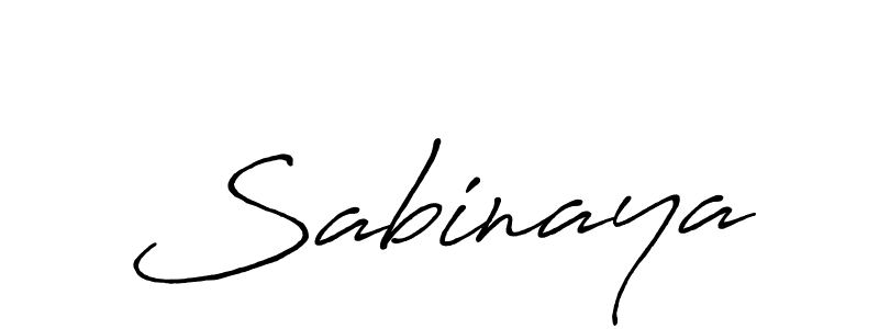 Once you've used our free online signature maker to create your best signature Antro_Vectra_Bolder style, it's time to enjoy all of the benefits that Sabinaya name signing documents. Sabinaya signature style 7 images and pictures png