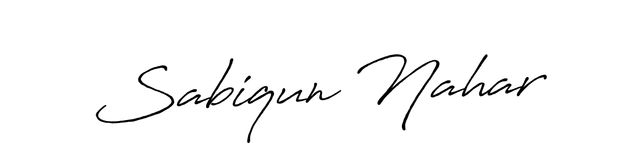 Similarly Antro_Vectra_Bolder is the best handwritten signature design. Signature creator online .You can use it as an online autograph creator for name Sabiqun Nahar. Sabiqun Nahar signature style 7 images and pictures png