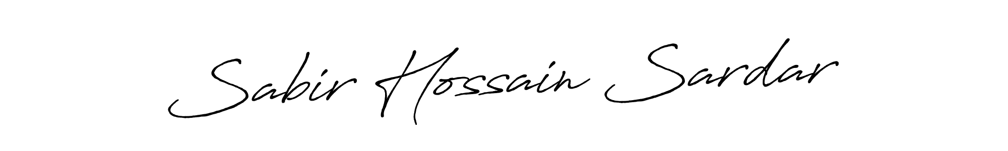 Also You can easily find your signature by using the search form. We will create Sabir Hossain Sardar name handwritten signature images for you free of cost using Antro_Vectra_Bolder sign style. Sabir Hossain Sardar signature style 7 images and pictures png