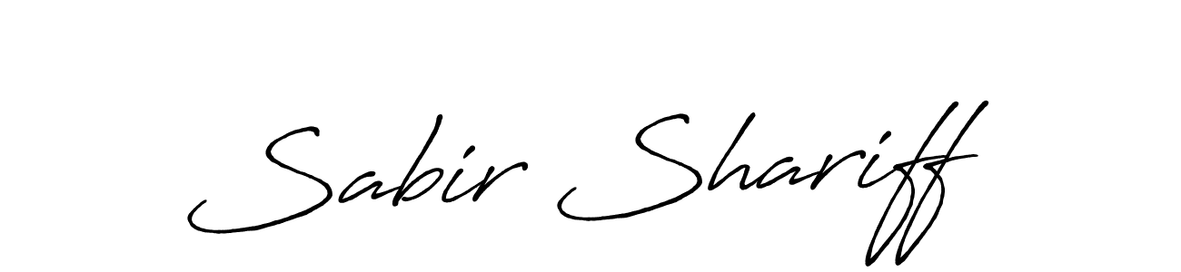 Make a short Sabir Shariff signature style. Manage your documents anywhere anytime using Antro_Vectra_Bolder. Create and add eSignatures, submit forms, share and send files easily. Sabir Shariff signature style 7 images and pictures png