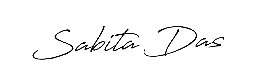 How to make Sabita Das signature? Antro_Vectra_Bolder is a professional autograph style. Create handwritten signature for Sabita Das name. Sabita Das signature style 7 images and pictures png