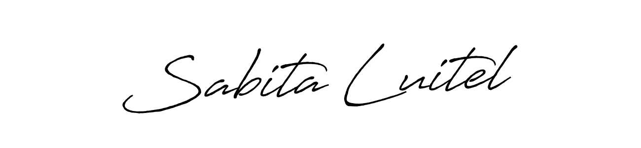 This is the best signature style for the Sabita Luitel name. Also you like these signature font (Antro_Vectra_Bolder). Mix name signature. Sabita Luitel signature style 7 images and pictures png