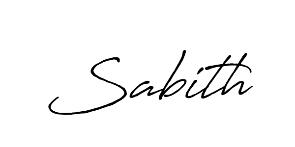 It looks lik you need a new signature style for name Sabith. Design unique handwritten (Antro_Vectra_Bolder) signature with our free signature maker in just a few clicks. Sabith signature style 7 images and pictures png