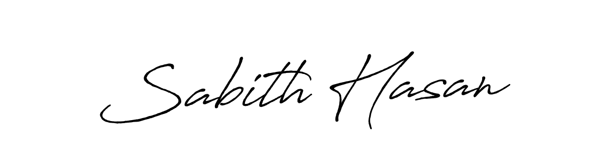 Use a signature maker to create a handwritten signature online. With this signature software, you can design (Antro_Vectra_Bolder) your own signature for name Sabith Hasan. Sabith Hasan signature style 7 images and pictures png