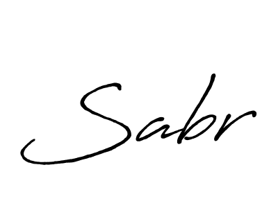 Design your own signature with our free online signature maker. With this signature software, you can create a handwritten (Antro_Vectra_Bolder) signature for name Sabr. Sabr signature style 7 images and pictures png