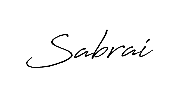 if you are searching for the best signature style for your name Sabrai. so please give up your signature search. here we have designed multiple signature styles  using Antro_Vectra_Bolder. Sabrai signature style 7 images and pictures png