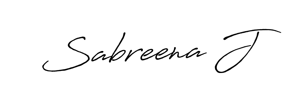 Also You can easily find your signature by using the search form. We will create Sabreena J name handwritten signature images for you free of cost using Antro_Vectra_Bolder sign style. Sabreena J signature style 7 images and pictures png