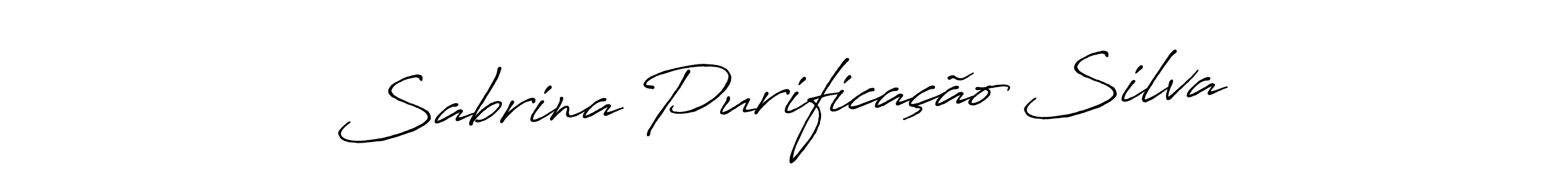 How to Draw Sabrina Purificação Silva signature style? Antro_Vectra_Bolder is a latest design signature styles for name Sabrina Purificação Silva. Sabrina Purificação Silva signature style 7 images and pictures png