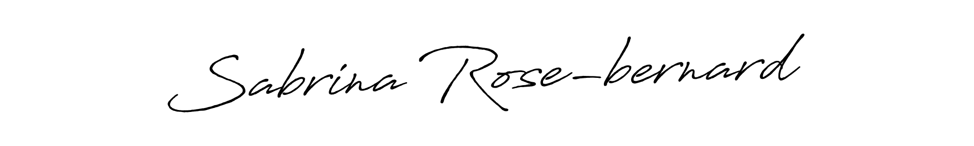 Also we have Sabrina Rose-bernard name is the best signature style. Create professional handwritten signature collection using Antro_Vectra_Bolder autograph style. Sabrina Rose-bernard signature style 7 images and pictures png