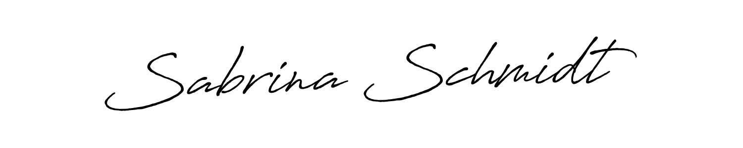 Also You can easily find your signature by using the search form. We will create Sabrina Schmidt name handwritten signature images for you free of cost using Antro_Vectra_Bolder sign style. Sabrina Schmidt signature style 7 images and pictures png