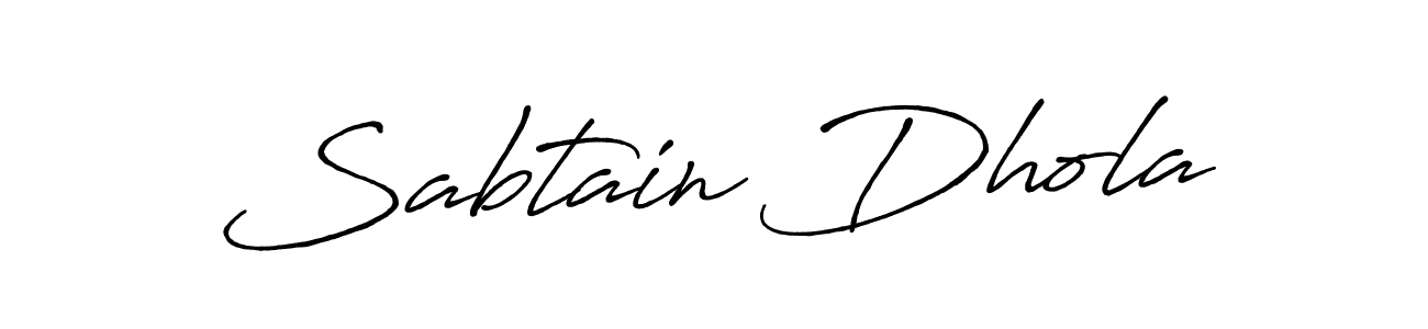 See photos of Sabtain Dhola official signature by Spectra . Check more albums & portfolios. Read reviews & check more about Antro_Vectra_Bolder font. Sabtain Dhola signature style 7 images and pictures png