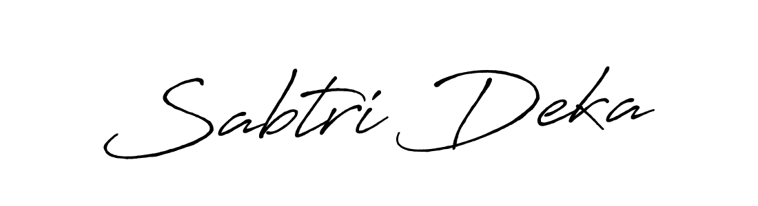 Make a short Sabtri Deka signature style. Manage your documents anywhere anytime using Antro_Vectra_Bolder. Create and add eSignatures, submit forms, share and send files easily. Sabtri Deka signature style 7 images and pictures png