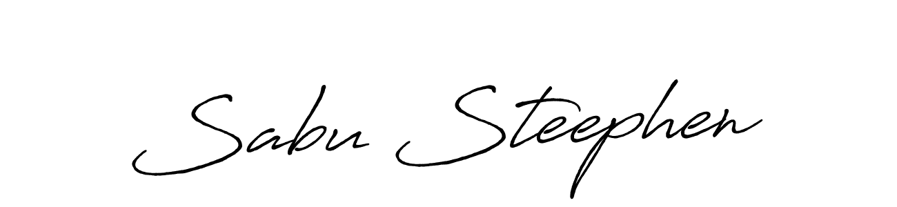 Once you've used our free online signature maker to create your best signature Antro_Vectra_Bolder style, it's time to enjoy all of the benefits that Sabu Steephen name signing documents. Sabu Steephen signature style 7 images and pictures png