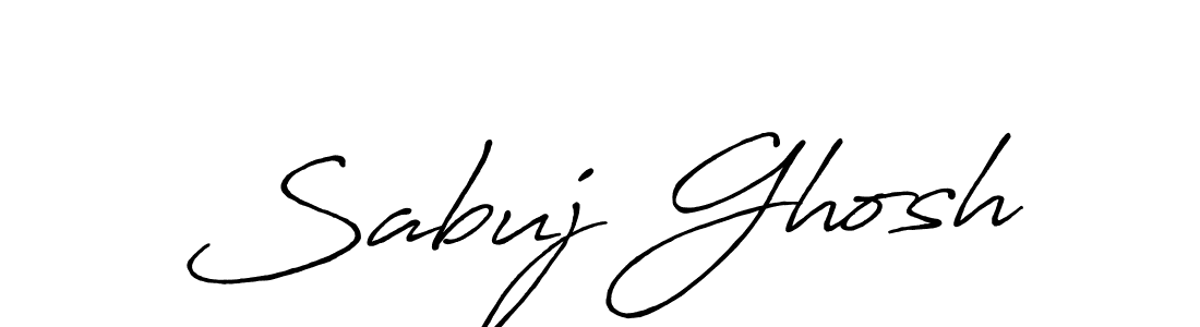 The best way (Antro_Vectra_Bolder) to make a short signature is to pick only two or three words in your name. The name Sabuj Ghosh include a total of six letters. For converting this name. Sabuj Ghosh signature style 7 images and pictures png
