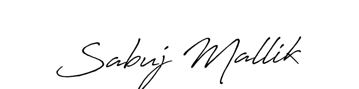 Similarly Antro_Vectra_Bolder is the best handwritten signature design. Signature creator online .You can use it as an online autograph creator for name Sabuj Mallik. Sabuj Mallik signature style 7 images and pictures png