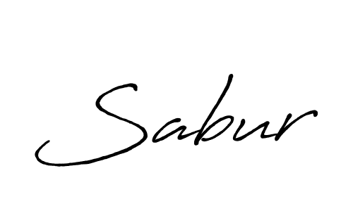 if you are searching for the best signature style for your name Sabur. so please give up your signature search. here we have designed multiple signature styles  using Antro_Vectra_Bolder. Sabur signature style 7 images and pictures png