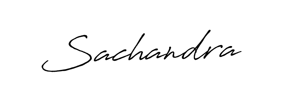 Design your own signature with our free online signature maker. With this signature software, you can create a handwritten (Antro_Vectra_Bolder) signature for name Sachandra. Sachandra signature style 7 images and pictures png