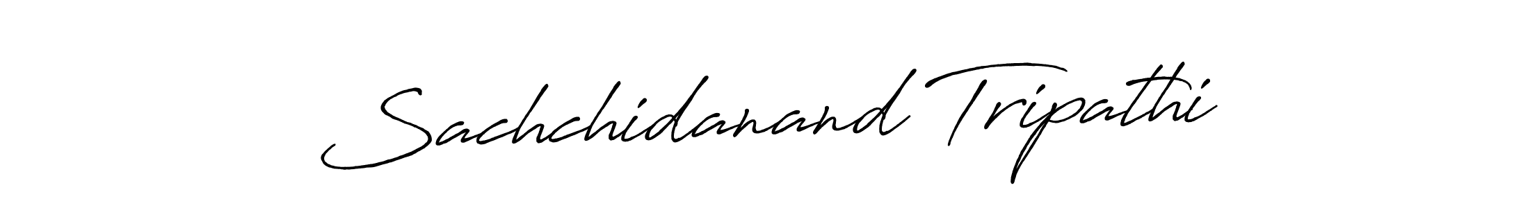 Design your own signature with our free online signature maker. With this signature software, you can create a handwritten (Antro_Vectra_Bolder) signature for name Sachchidanand Tripathi. Sachchidanand Tripathi signature style 7 images and pictures png