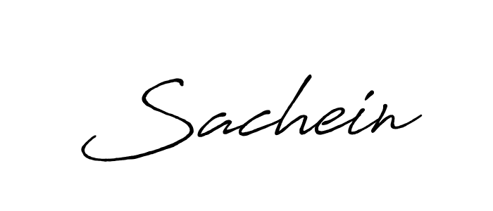 Create a beautiful signature design for name Sachein. With this signature (Antro_Vectra_Bolder) fonts, you can make a handwritten signature for free. Sachein signature style 7 images and pictures png