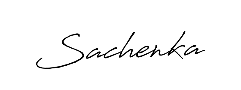 if you are searching for the best signature style for your name Sachenka. so please give up your signature search. here we have designed multiple signature styles  using Antro_Vectra_Bolder. Sachenka signature style 7 images and pictures png