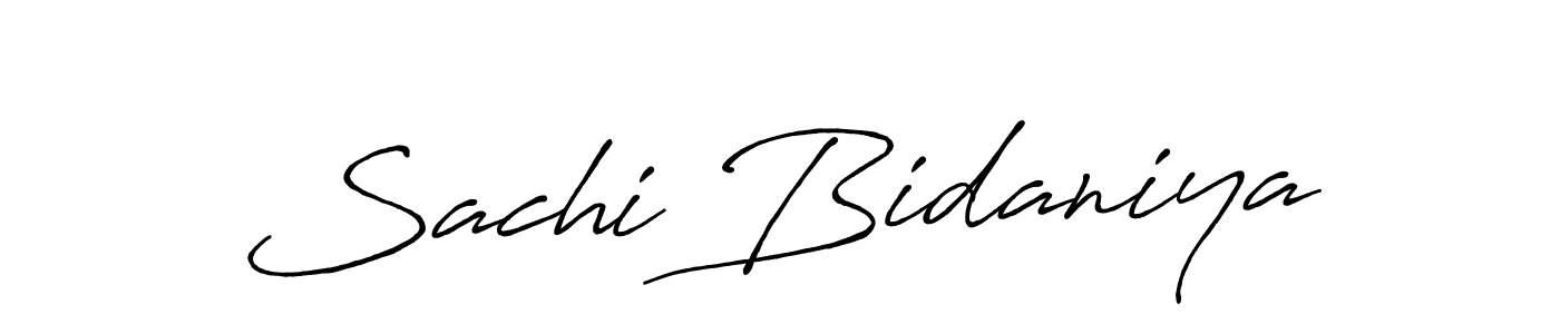 Similarly Antro_Vectra_Bolder is the best handwritten signature design. Signature creator online .You can use it as an online autograph creator for name Sachi Bidaniya. Sachi Bidaniya signature style 7 images and pictures png