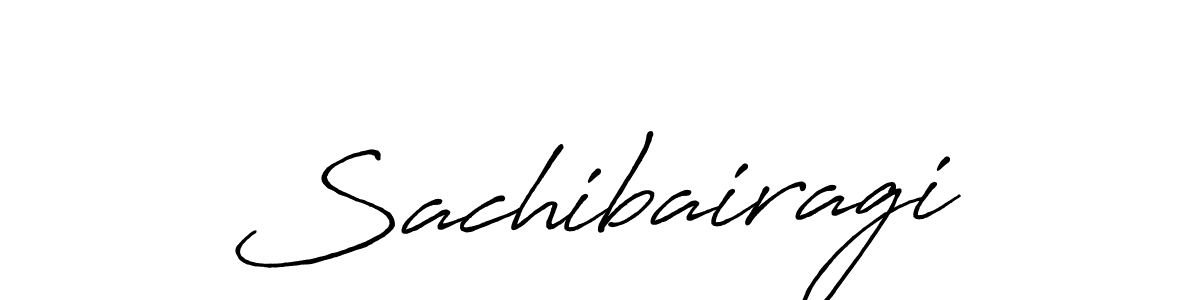 Make a beautiful signature design for name Sachibairagi. With this signature (Antro_Vectra_Bolder) style, you can create a handwritten signature for free. Sachibairagi signature style 7 images and pictures png