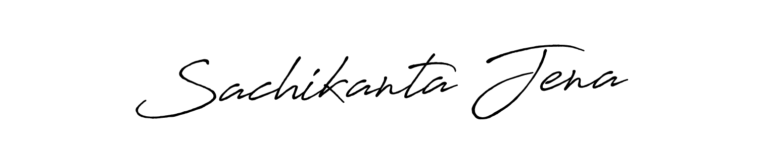 Also we have Sachikanta Jena name is the best signature style. Create professional handwritten signature collection using Antro_Vectra_Bolder autograph style. Sachikanta Jena signature style 7 images and pictures png