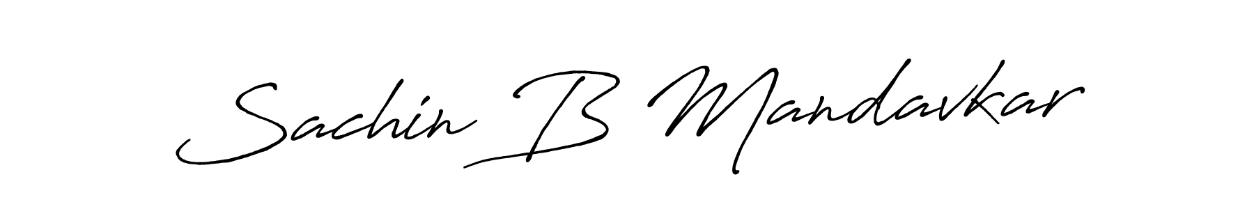 Make a short Sachin B Mandavkar signature style. Manage your documents anywhere anytime using Antro_Vectra_Bolder. Create and add eSignatures, submit forms, share and send files easily. Sachin B Mandavkar signature style 7 images and pictures png