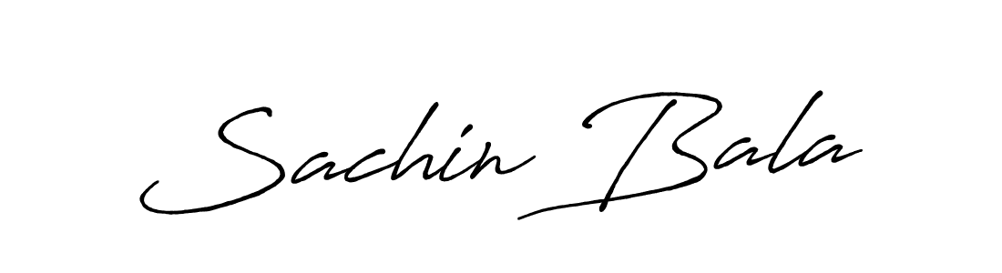 Similarly Antro_Vectra_Bolder is the best handwritten signature design. Signature creator online .You can use it as an online autograph creator for name Sachin Bala. Sachin Bala signature style 7 images and pictures png