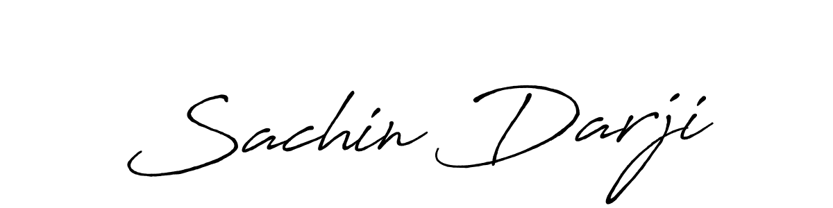 Create a beautiful signature design for name Sachin Darji. With this signature (Antro_Vectra_Bolder) fonts, you can make a handwritten signature for free. Sachin Darji signature style 7 images and pictures png