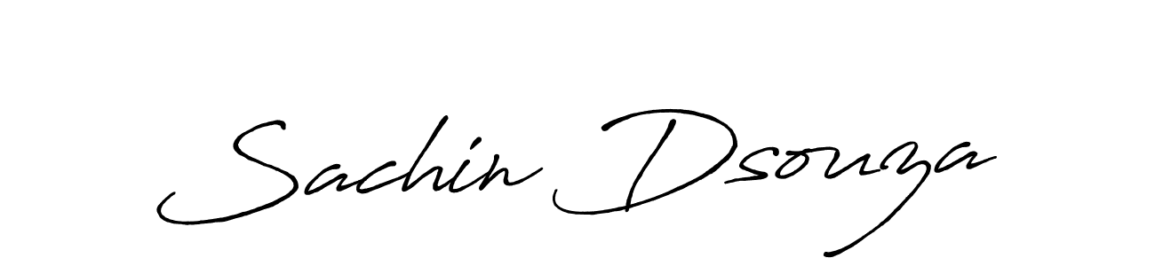 Also we have Sachin Dsouza name is the best signature style. Create professional handwritten signature collection using Antro_Vectra_Bolder autograph style. Sachin Dsouza signature style 7 images and pictures png
