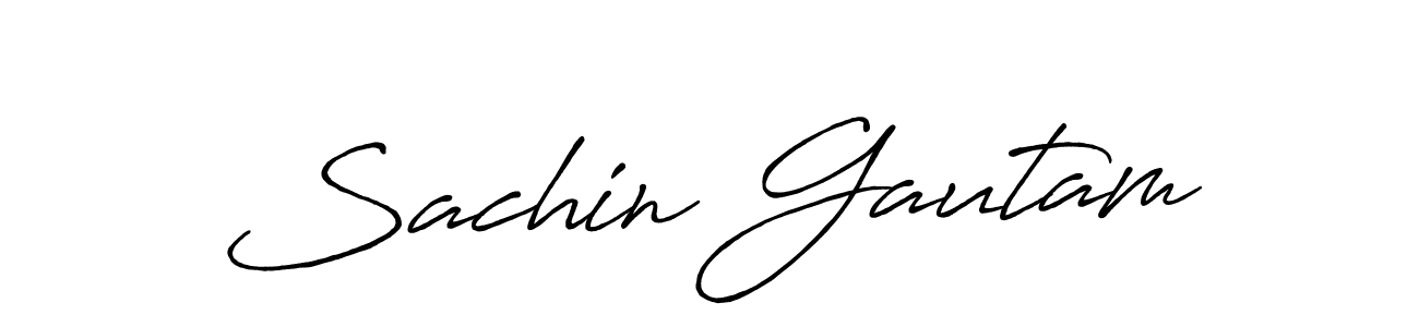 You can use this online signature creator to create a handwritten signature for the name Sachin Gautam. This is the best online autograph maker. Sachin Gautam signature style 7 images and pictures png