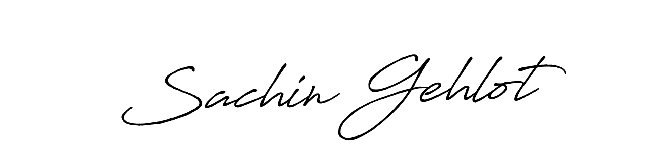Antro_Vectra_Bolder is a professional signature style that is perfect for those who want to add a touch of class to their signature. It is also a great choice for those who want to make their signature more unique. Get Sachin Gehlot name to fancy signature for free. Sachin Gehlot signature style 7 images and pictures png