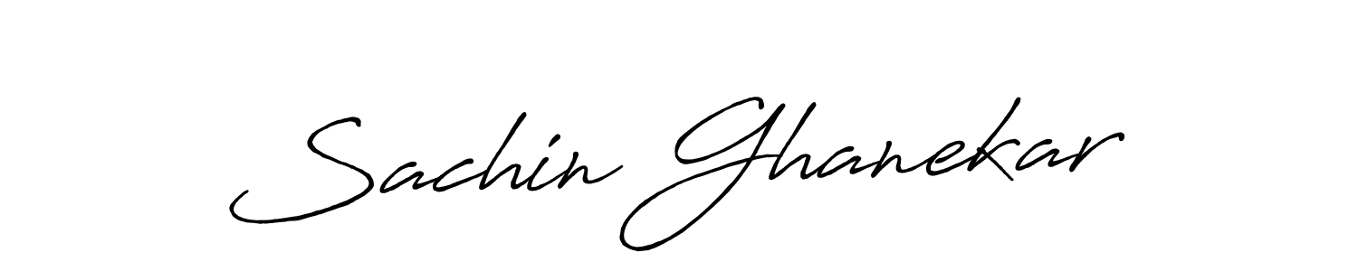 The best way (Antro_Vectra_Bolder) to make a short signature is to pick only two or three words in your name. The name Sachin Ghanekar include a total of six letters. For converting this name. Sachin Ghanekar signature style 7 images and pictures png
