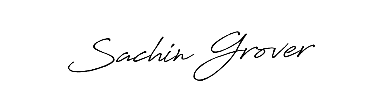 Make a short Sachin Grover signature style. Manage your documents anywhere anytime using Antro_Vectra_Bolder. Create and add eSignatures, submit forms, share and send files easily. Sachin Grover signature style 7 images and pictures png