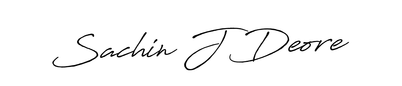 Make a short Sachin J Deore signature style. Manage your documents anywhere anytime using Antro_Vectra_Bolder. Create and add eSignatures, submit forms, share and send files easily. Sachin J Deore signature style 7 images and pictures png