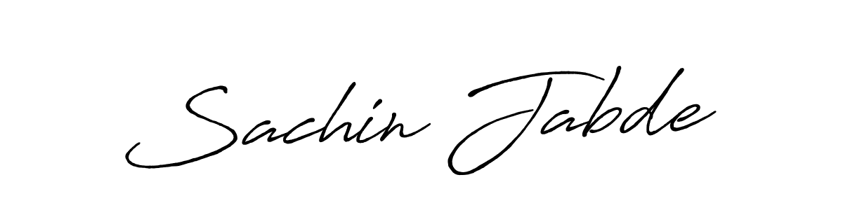 How to Draw Sachin Jabde signature style? Antro_Vectra_Bolder is a latest design signature styles for name Sachin Jabde. Sachin Jabde signature style 7 images and pictures png