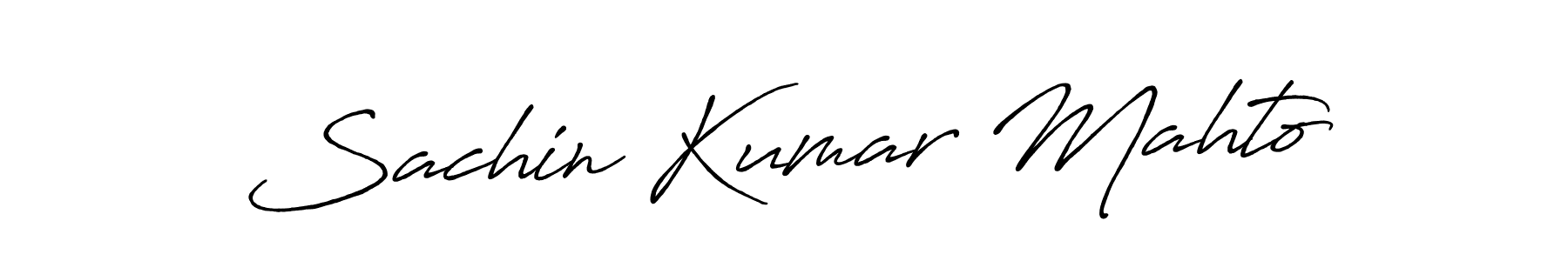 Also You can easily find your signature by using the search form. We will create Sachin Kumar Mahto name handwritten signature images for you free of cost using Antro_Vectra_Bolder sign style. Sachin Kumar Mahto signature style 7 images and pictures png