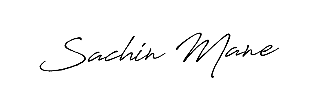 Use a signature maker to create a handwritten signature online. With this signature software, you can design (Antro_Vectra_Bolder) your own signature for name Sachin Mane. Sachin Mane signature style 7 images and pictures png