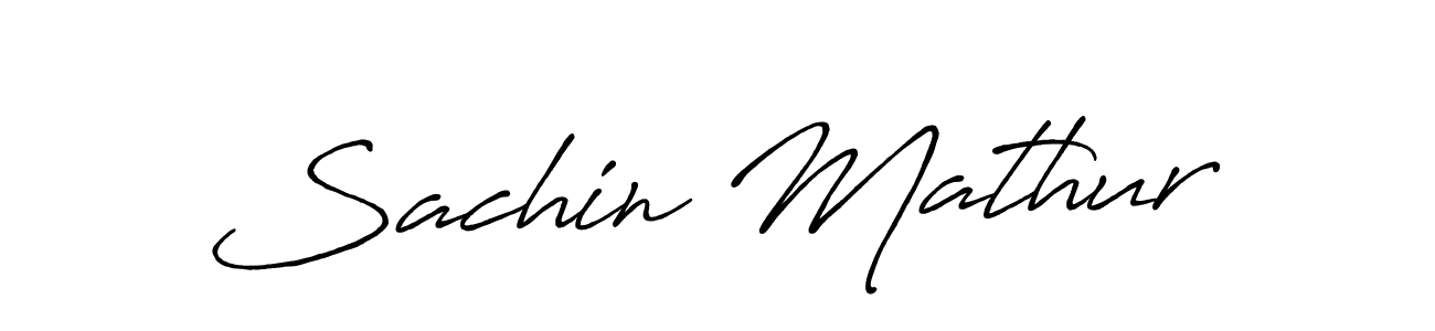 Make a beautiful signature design for name Sachin Mathur. Use this online signature maker to create a handwritten signature for free. Sachin Mathur signature style 7 images and pictures png