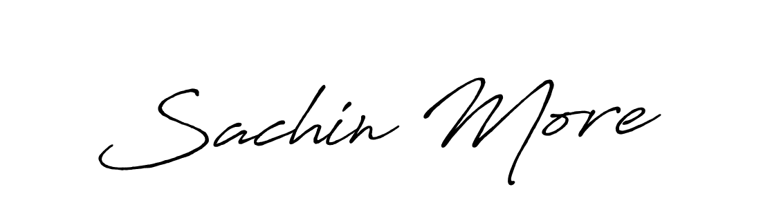 Make a short Sachin More signature style. Manage your documents anywhere anytime using Antro_Vectra_Bolder. Create and add eSignatures, submit forms, share and send files easily. Sachin More signature style 7 images and pictures png