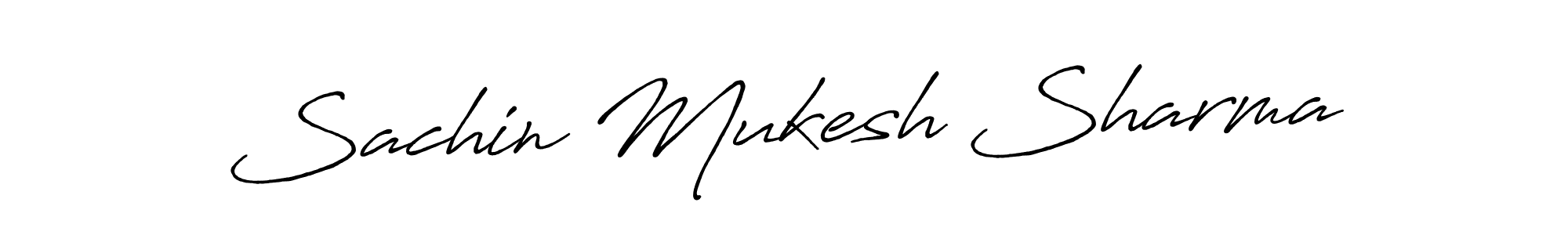 How to make Sachin Mukesh Sharma signature? Antro_Vectra_Bolder is a professional autograph style. Create handwritten signature for Sachin Mukesh Sharma name. Sachin Mukesh Sharma signature style 7 images and pictures png